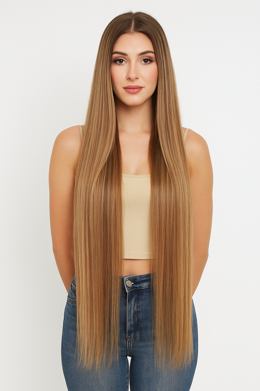 Caramel Drizzle – Clip-in Hair Extension