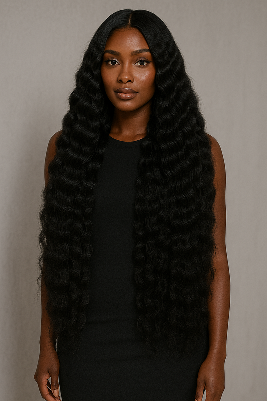Midnight Bloom - Lace Wig Hair Extension