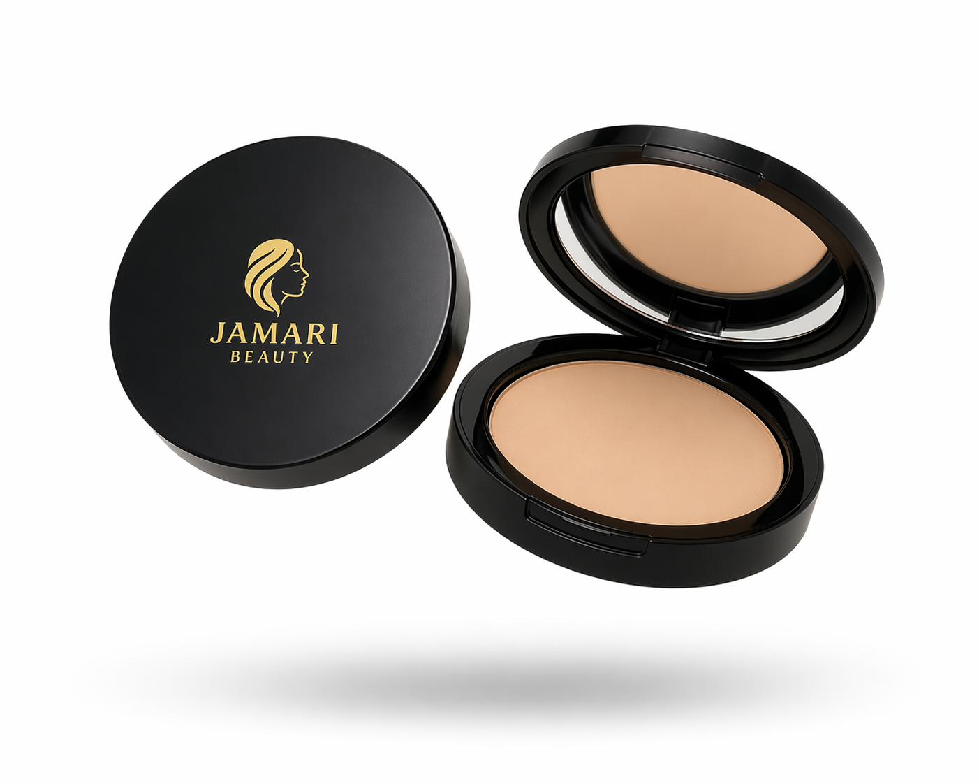Base de maquillaje en polvo AirBlend de JAMARI.