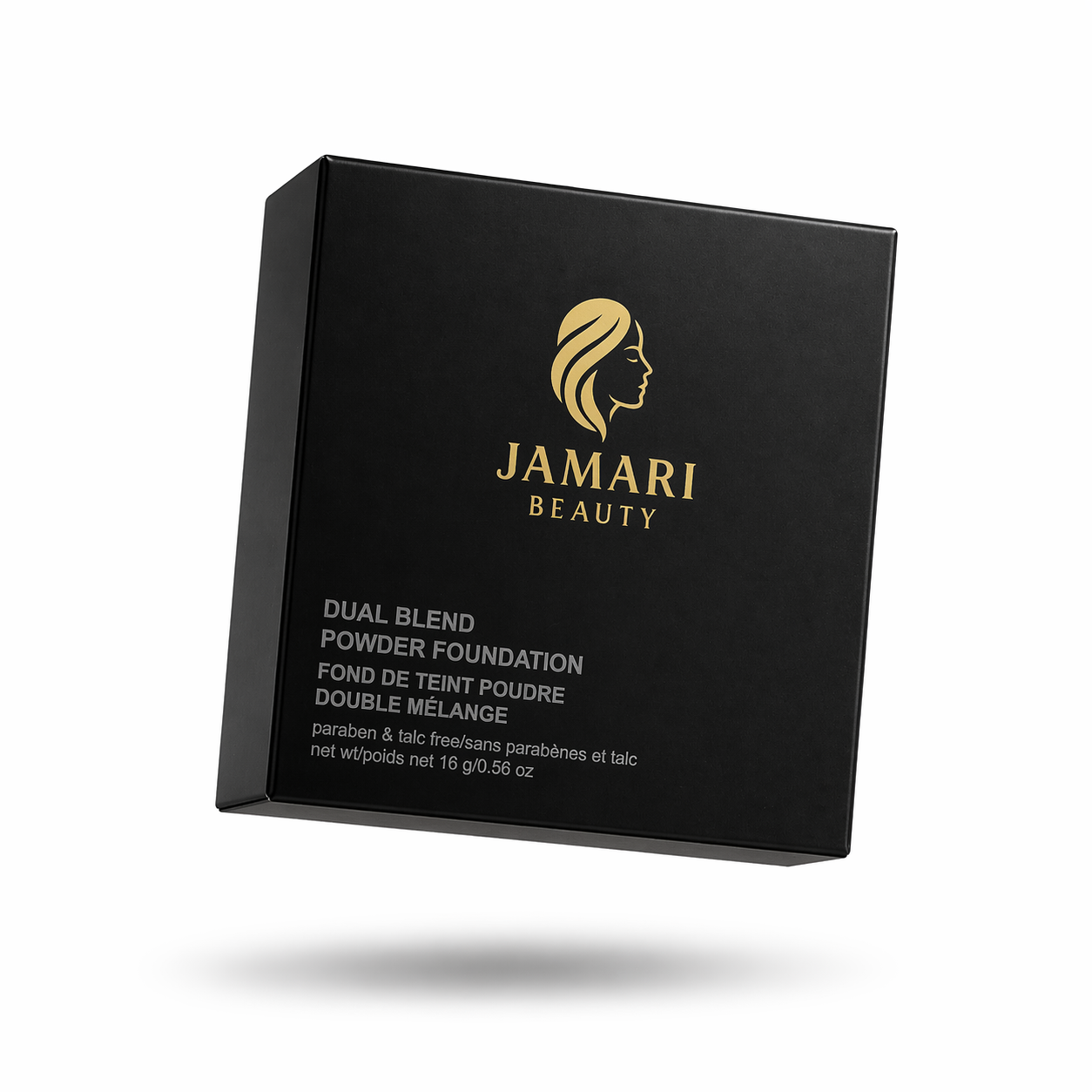 Base de maquillaje en polvo AirBlend de JAMARI.