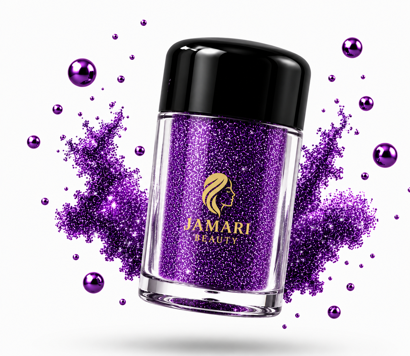 طرحة جاماري ميني ثلاثية الأبعاد بلمعة.