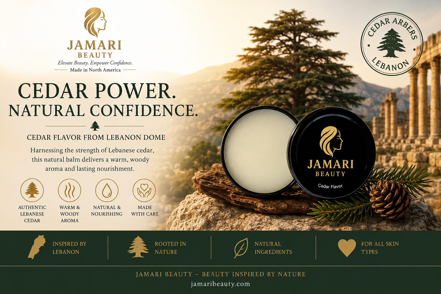 JAMARI Perfume Balm.