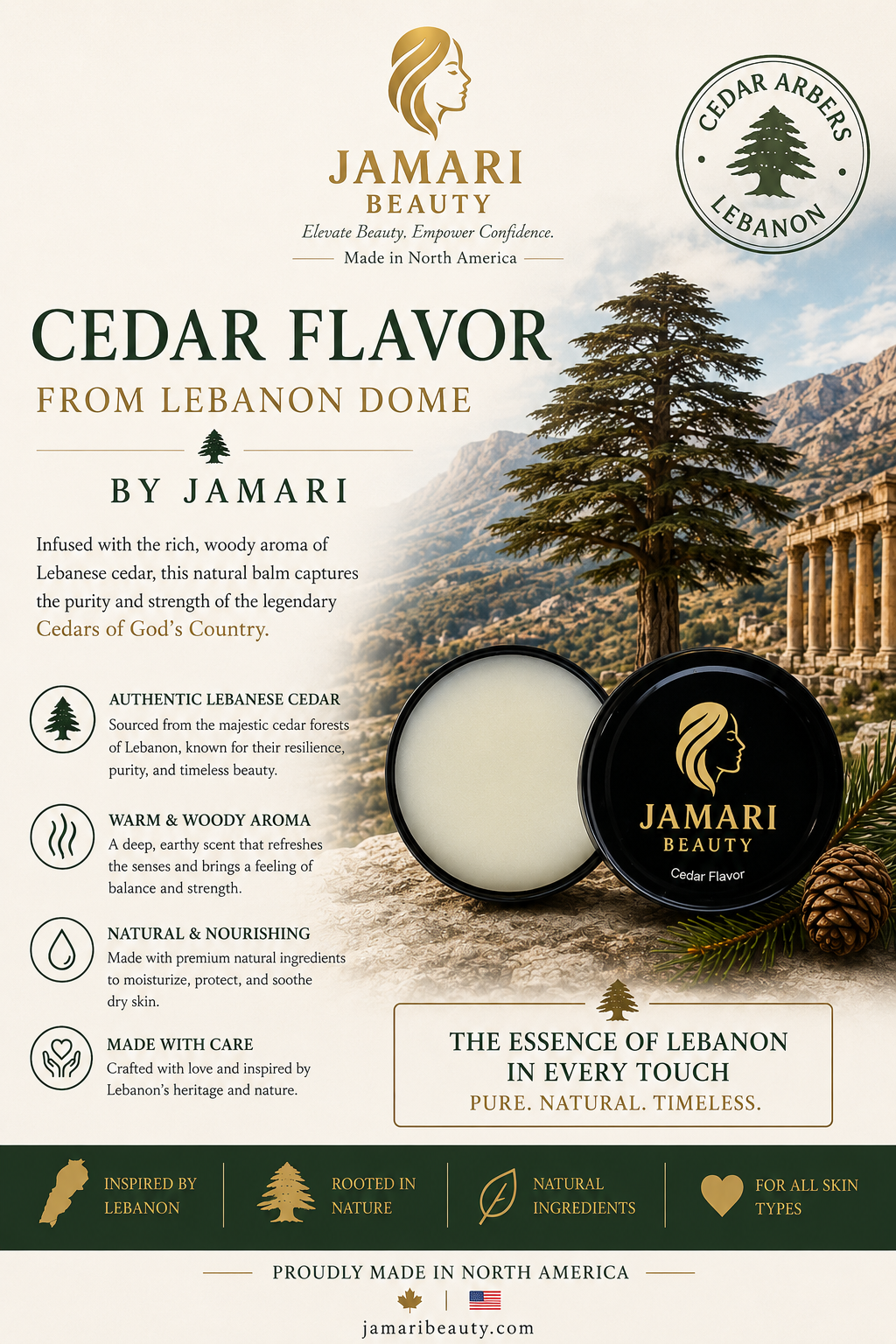 JAMARI Perfume Balm.
